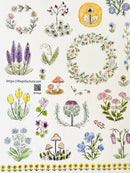 [4legs] Harumi's Nature Inspirations sticker sheet