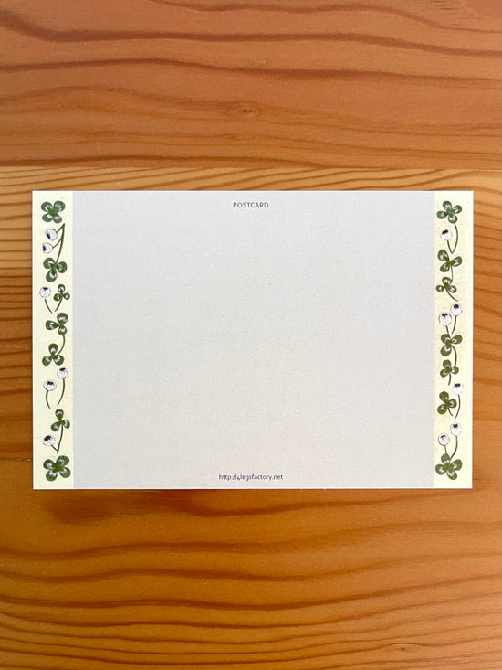 [4legs] Calico & Clover postcard