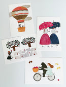 [cozyca] Necktie postcards