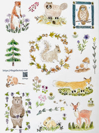 [4legs] Harumi's Nature Inspirations sticker sheet