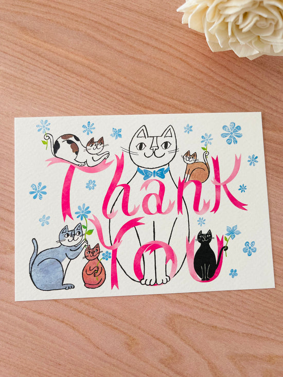 [Okabe Tetsuro] Thank You postcard