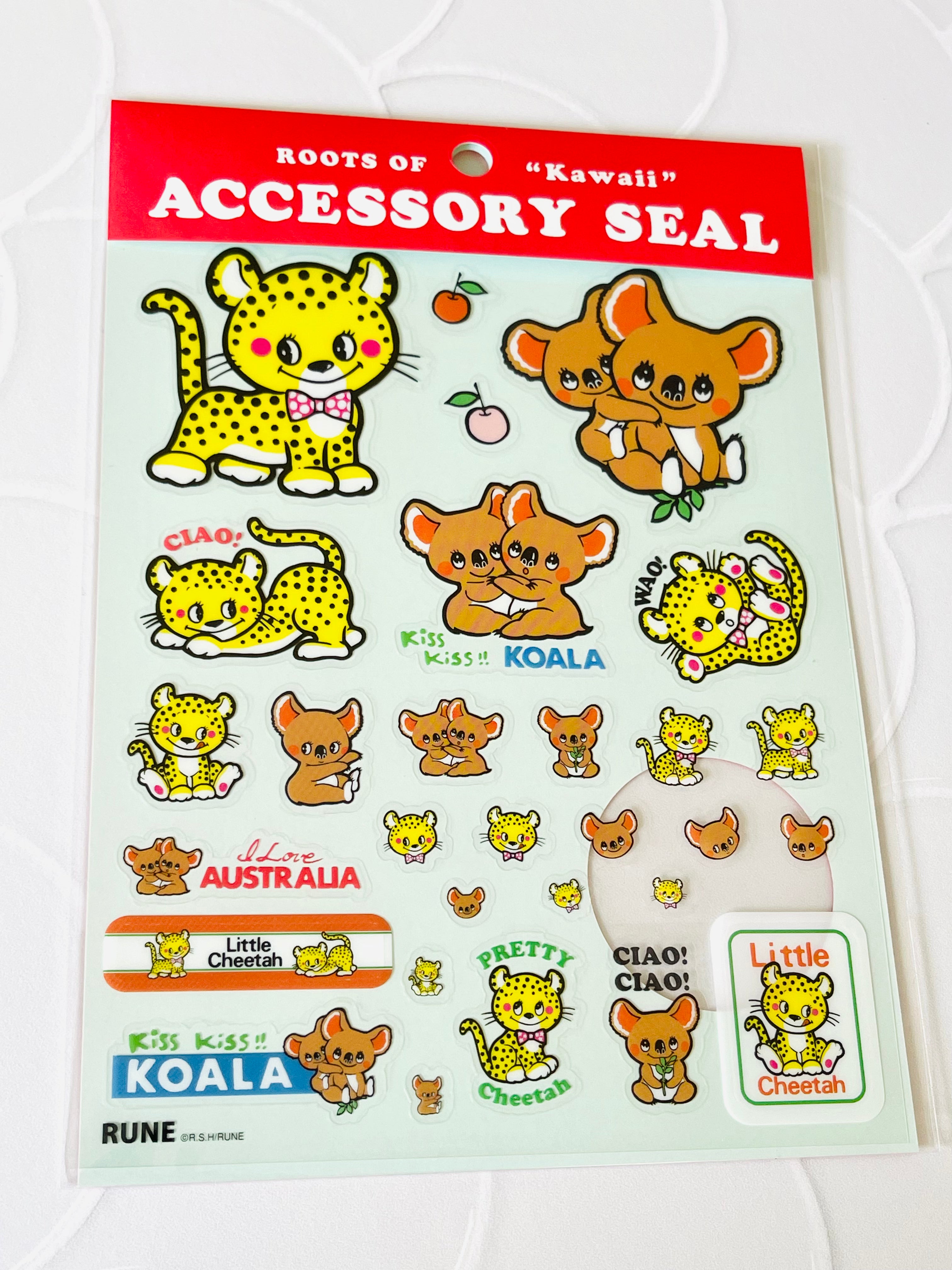 [Rune Naito] Roots of Kawaii Series 1 sticker sheet