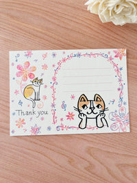 [Okabe Tetsuro] Window View postcard