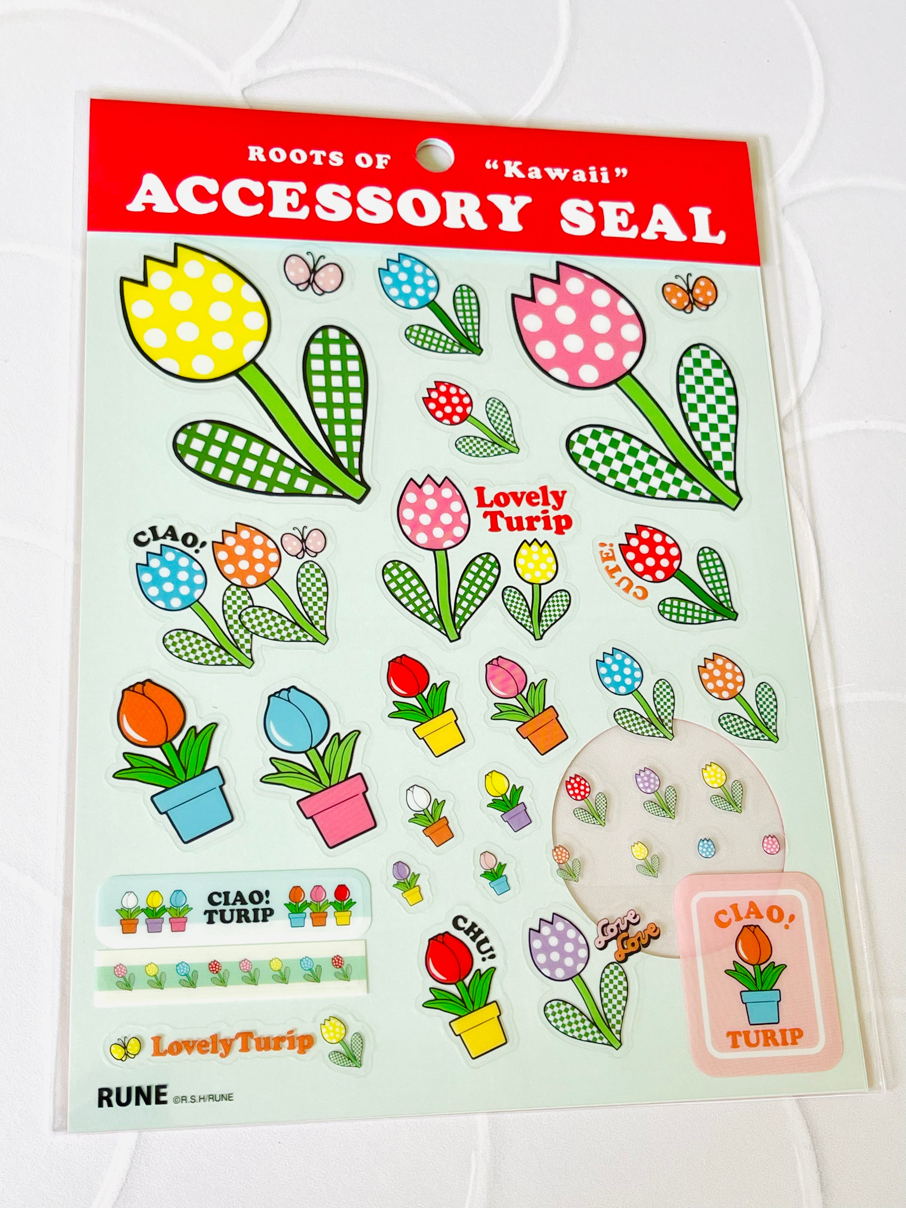 [Rune Naito] Roots of Kawaii Series 1 sticker sheet
