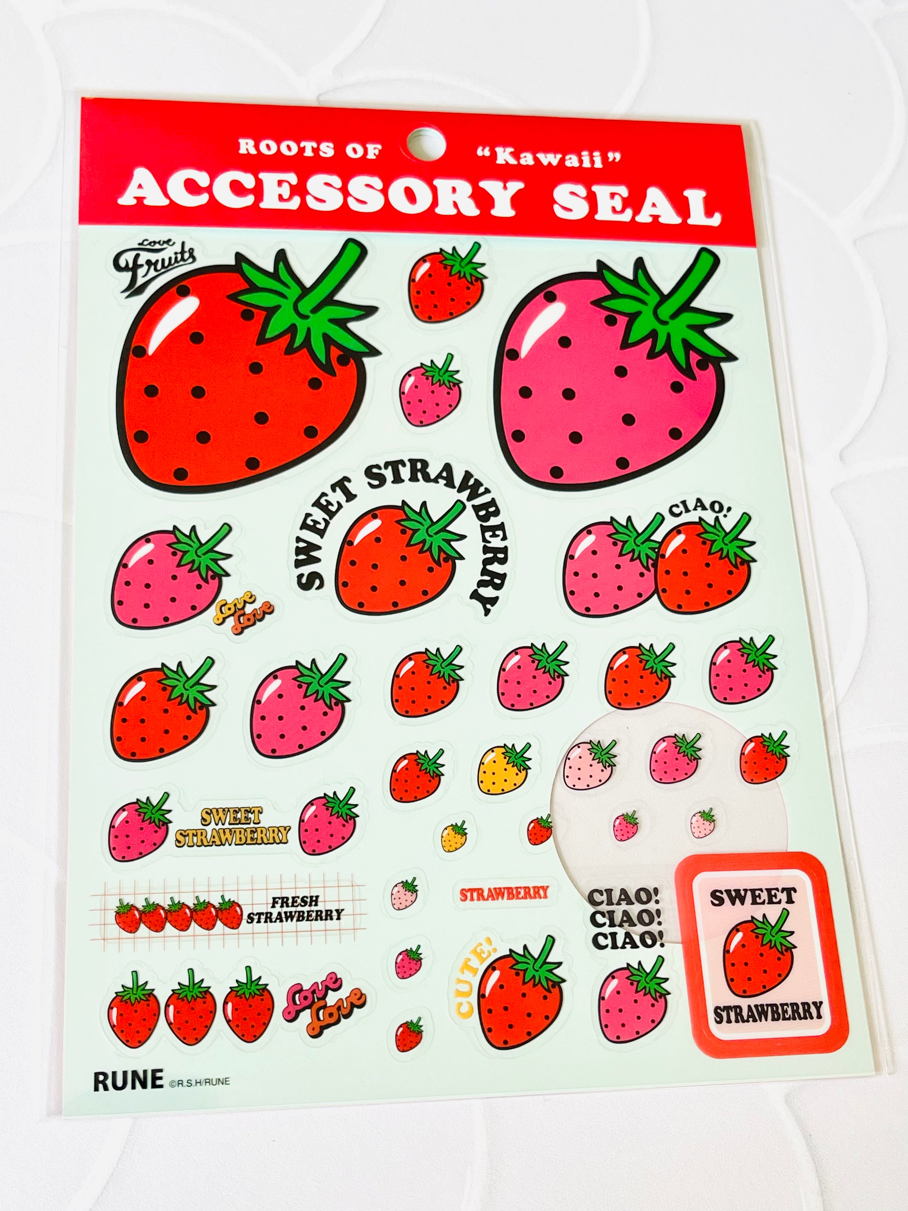 [Rune Naito] Roots of Kawaii Series 1 sticker sheet