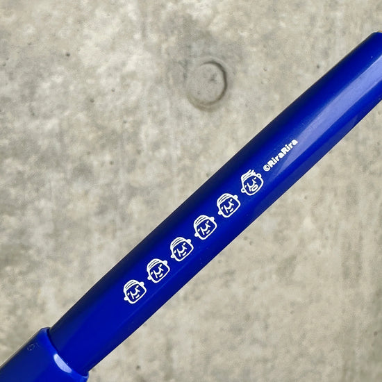 [RiraRira Hanko] Uncle Iwai Blue Sign Pen