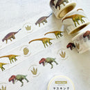 [Okina] Dino Roll Jumbo washi tape