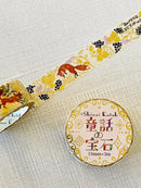 [SEAL-DO] Shinzi Katoh x Aesop's Fables: City Mouse, Fox & Grapes, Frog & Ox washi tape