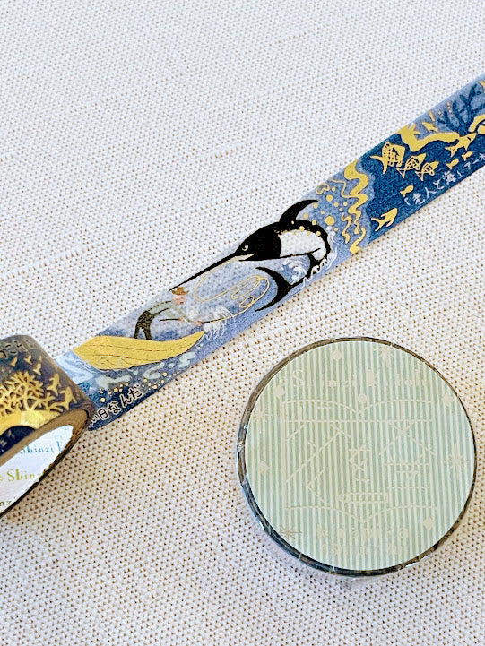 [SEAL-DO] Shinzi Katoh x Walking Literature series: Sakaguchi, Hesse, Hemingway washi tape
