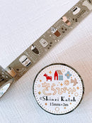 [SEAL-DO] Shinzi Katoh x Kira Pika series washi tape