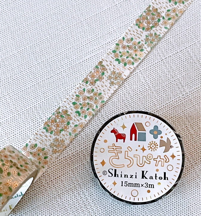 [SEAL-DO] Shinzi Katoh x Kira Pika series washi tape