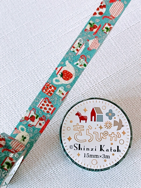 [SEAL-DO] Shinzi Katoh x Kira Pika series washi tape