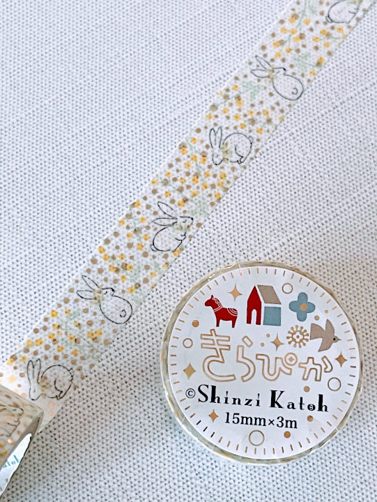 [SEAL-DO] Shinzi Katoh x Kira Pika series washi tape