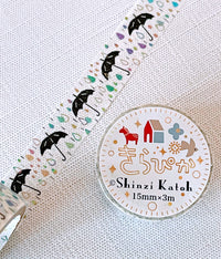[SEAL-DO] Shinzi Katoh x Kira Pika series washi tape