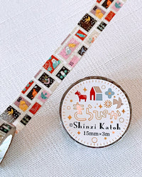 [SEAL-DO] Shinzi Katoh x Kira Pika series washi tape