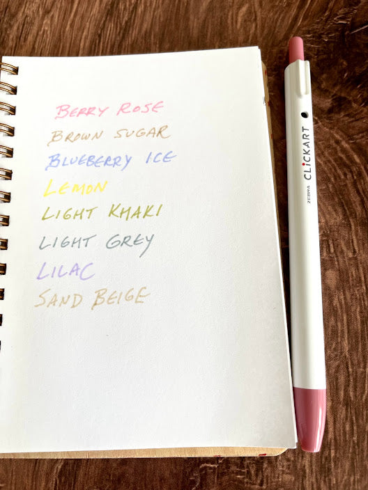 Zebra: click art markers (neutrals)