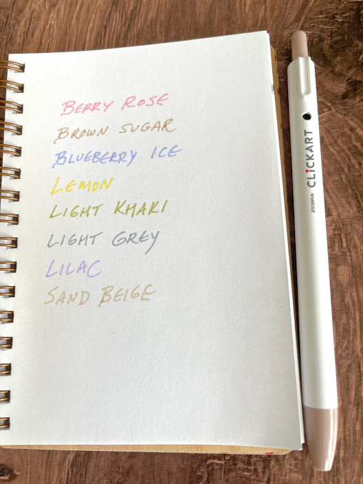 Zebra: click art markers (neutrals)