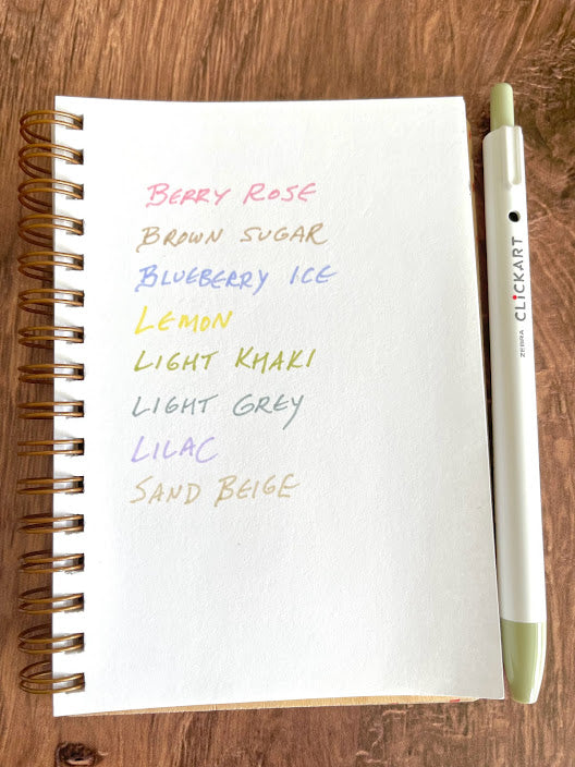 Zebra: click art markers (neutrals)