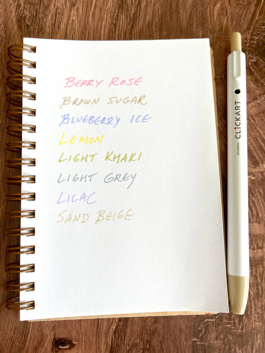 Zebra: click art markers (neutrals)