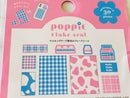 [World Craft] POPPiE Collection flake stickers (last chance • no restock)