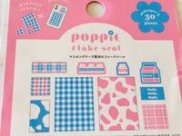 [World Craft] POPPiE Collection flake stickers (last chance • no restock)