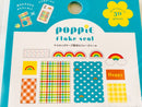 [World Craft] POPPiE Collection flake stickers (last chance • no restock)