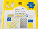 [World Craft] POPPiE Collection flake stickers (last chance • no restock)