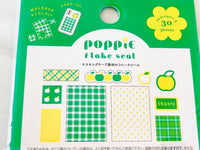 [World Craft] POPPiE Collection flake stickers (last chance • no restock)