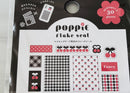 [World Craft] POPPiE Collection flake stickers (last chance • no restock)