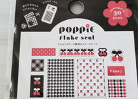 [World Craft] POPPiE Collection flake stickers (last chance • no restock)