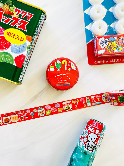 [World Craft] Dagashi washi tape