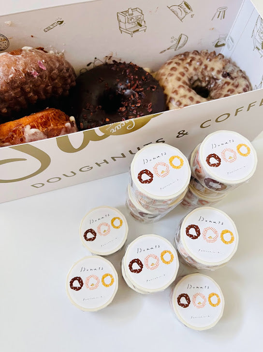 [Miki Tamura] Donuts washi tape