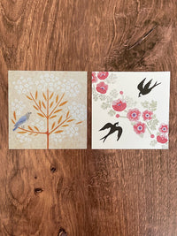 [4legs] Wild Birds loose memo set (56 sheets)
