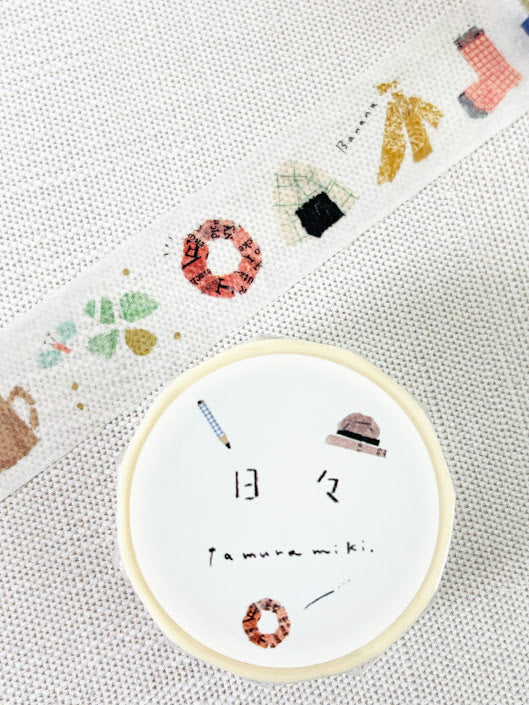 [Miki Tamura] SAIEN x Day to Day washi tape
