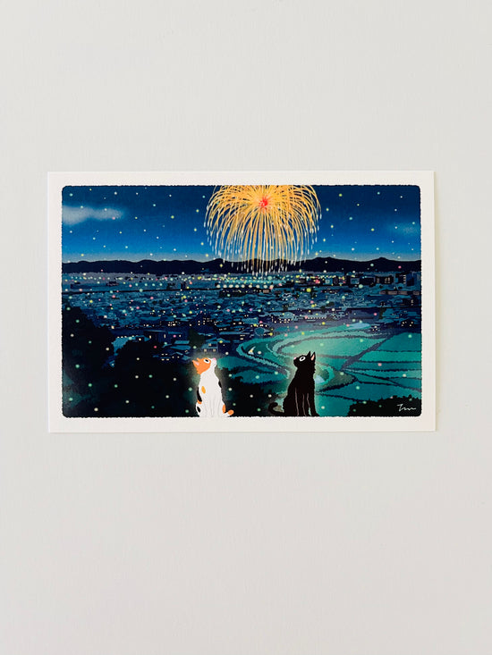 [Tabineko] Summer Fireworks (2020) postcard x Toshinori Mori