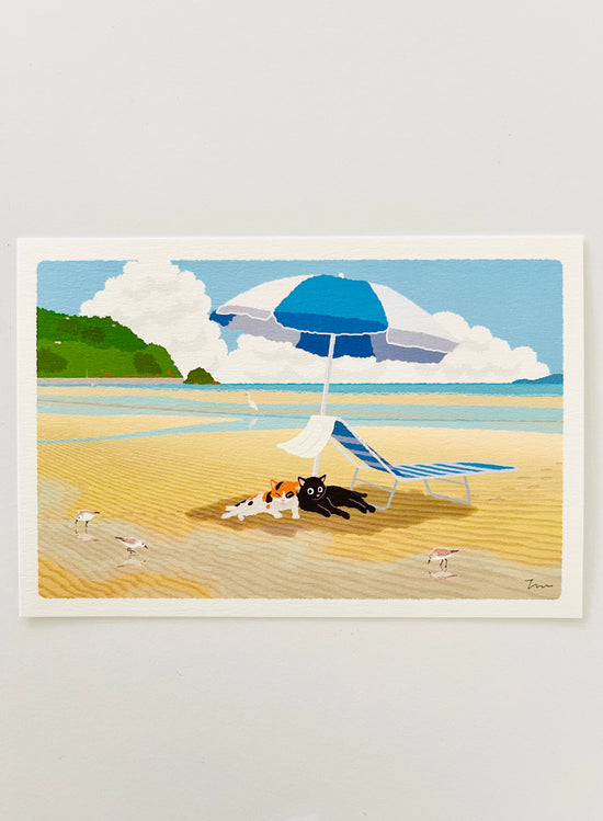 [Tabineko] Summer Parasol (2017) postcard x Toshinori Mori