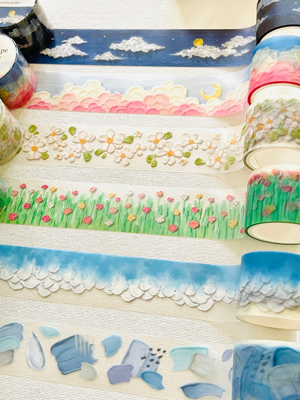 Canvas clear tape • Mind Wave papertreats