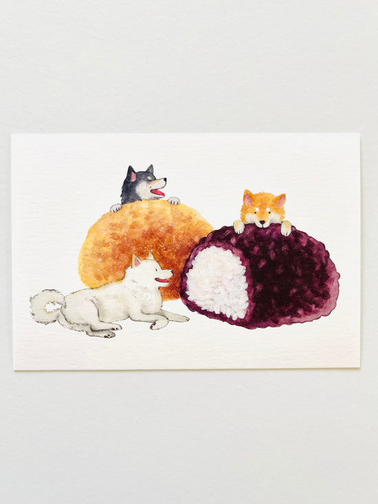 [Natsuka Murata] Shiba Oyatsu series: Ohagi postcard