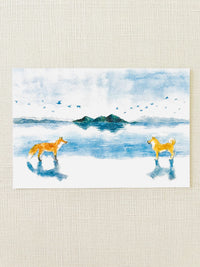 [Natsuka Murata] Tabishiba series: Lake Tōya postcard