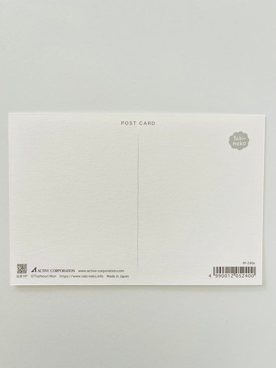 [Tabineko] Shelter in the Rain (2011) postcard x Toshinori Mori