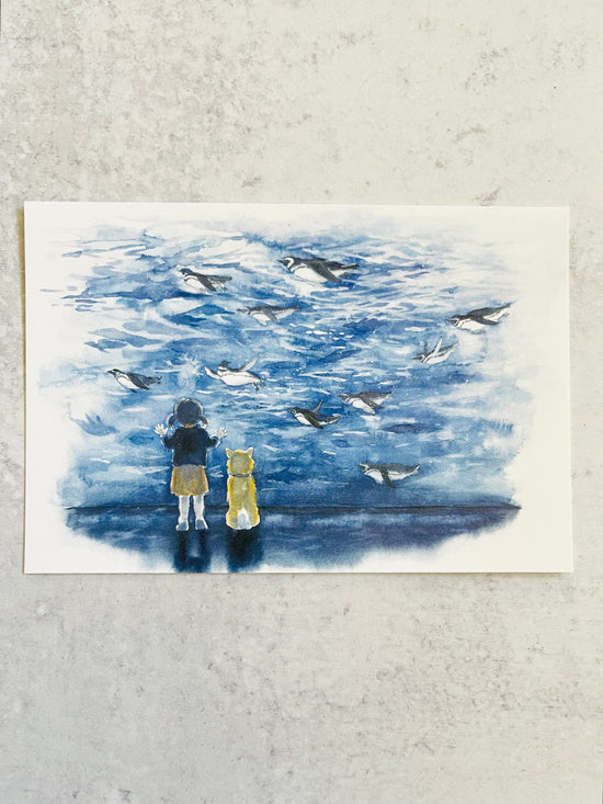 [Natsuka Murata] Tabishiba series: Aquarium postcard (2020)