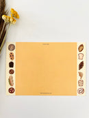 [4legs] Spotted Tabby & Bread Basket postcard