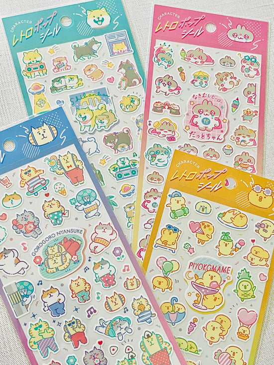 [MIND WAVE] Retro Pop! sticker sheet