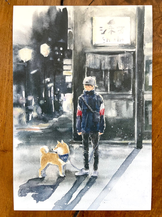 [Natsuka Murata] Tabishiba series: Shimokitazawa Station postcard (2020)