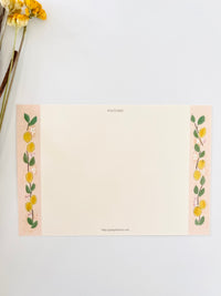 [4legs] Tuxedo & Lemon postcard