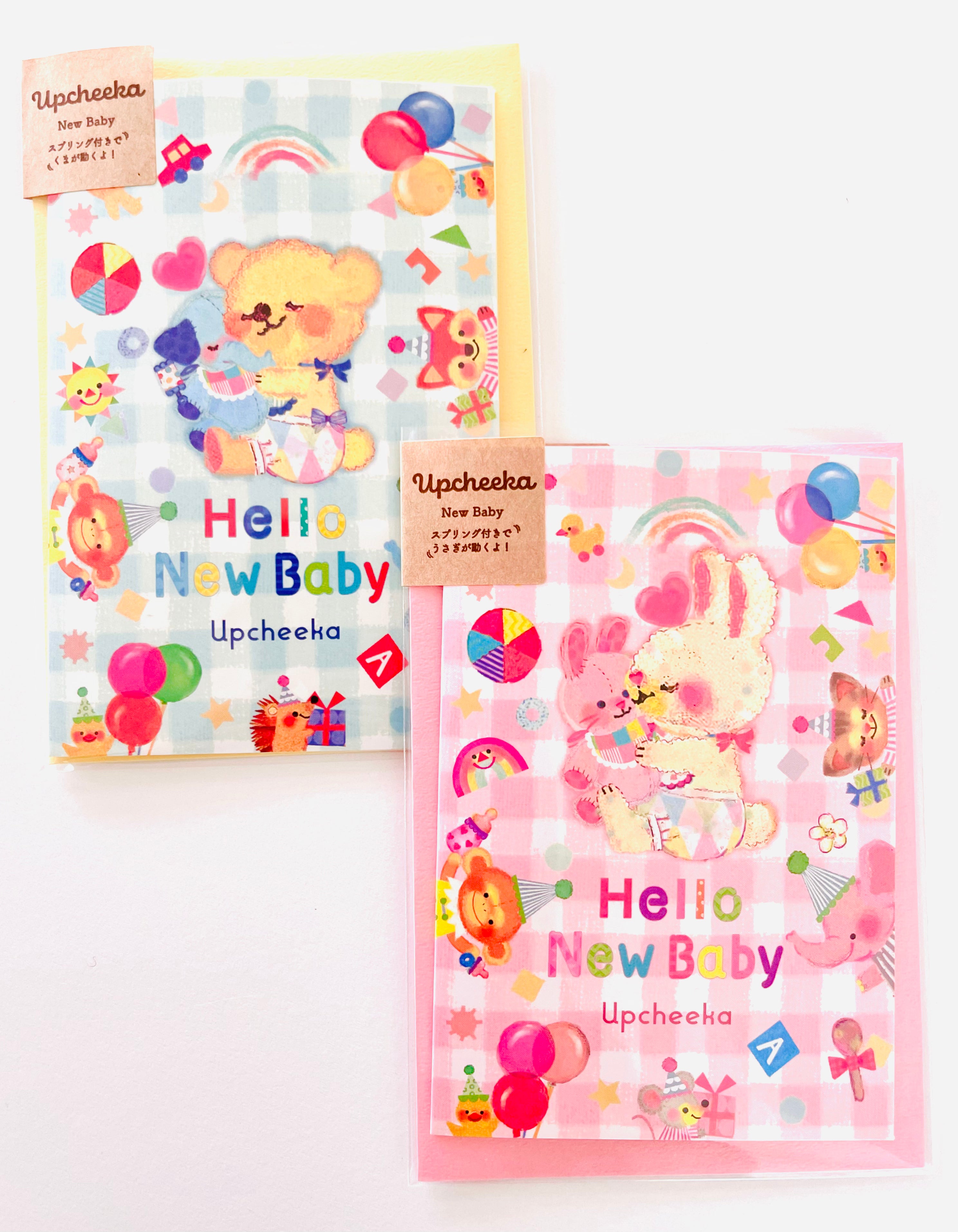 [Upcheeka] Baby Welcome! greeting card