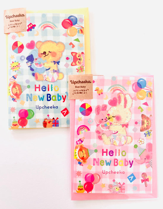 [Upcheeka] Baby Welcome! greeting card