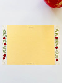 [4legs] Tabby & Apple postcard