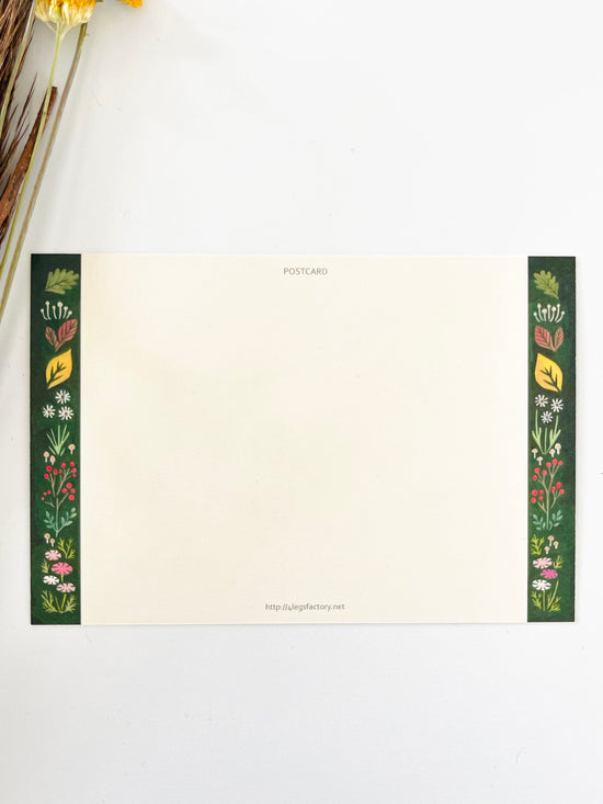 [4legs] Moo & Autumn postcard