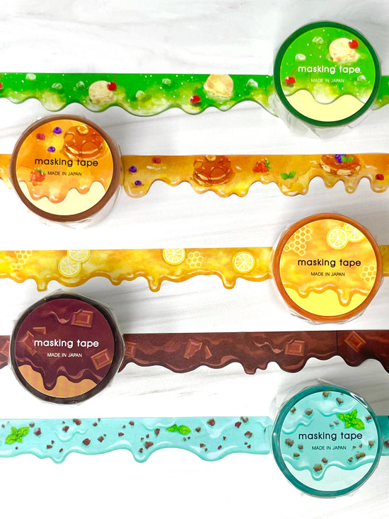 [MIND WAVE] Drizzled Sweets Die-Cut washi tape